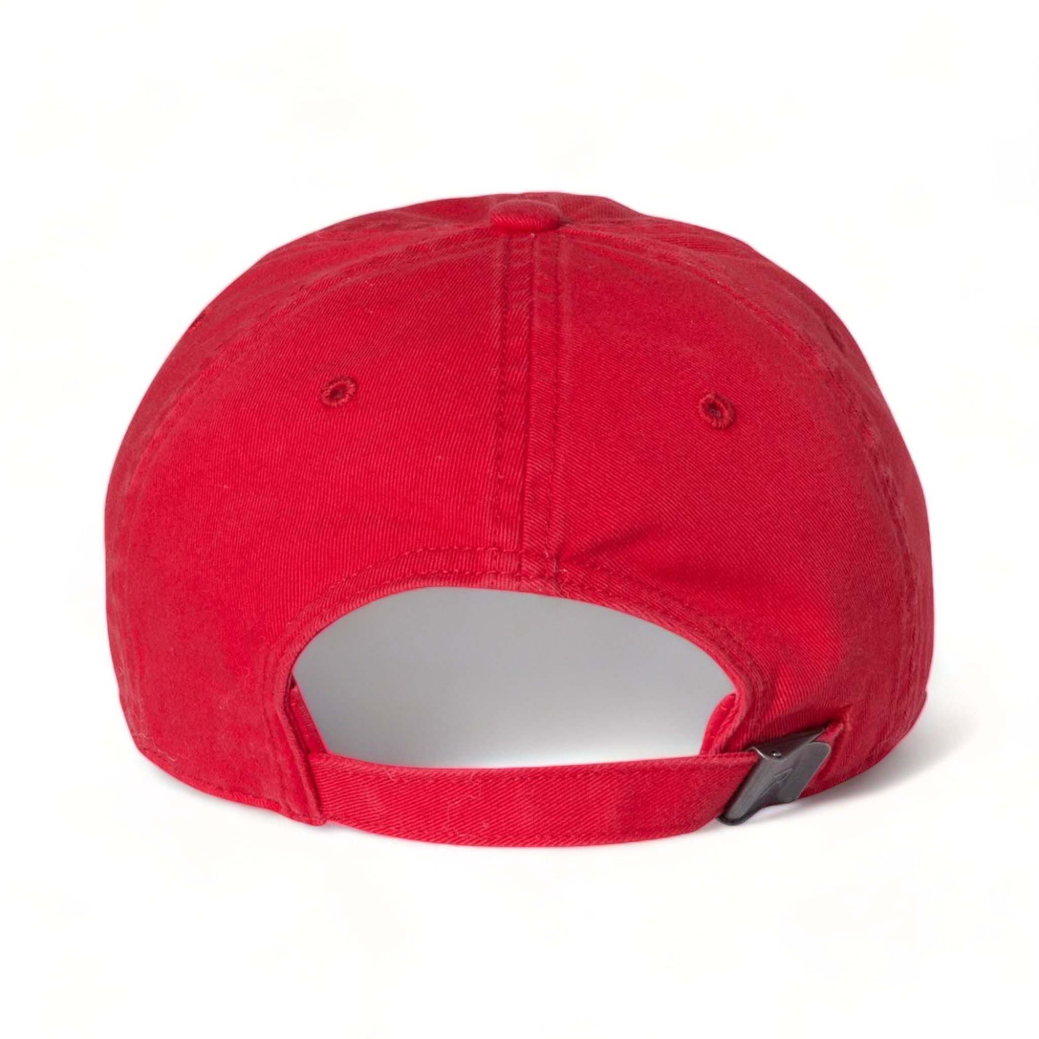 Back view of Richardson 320 custom hat in red