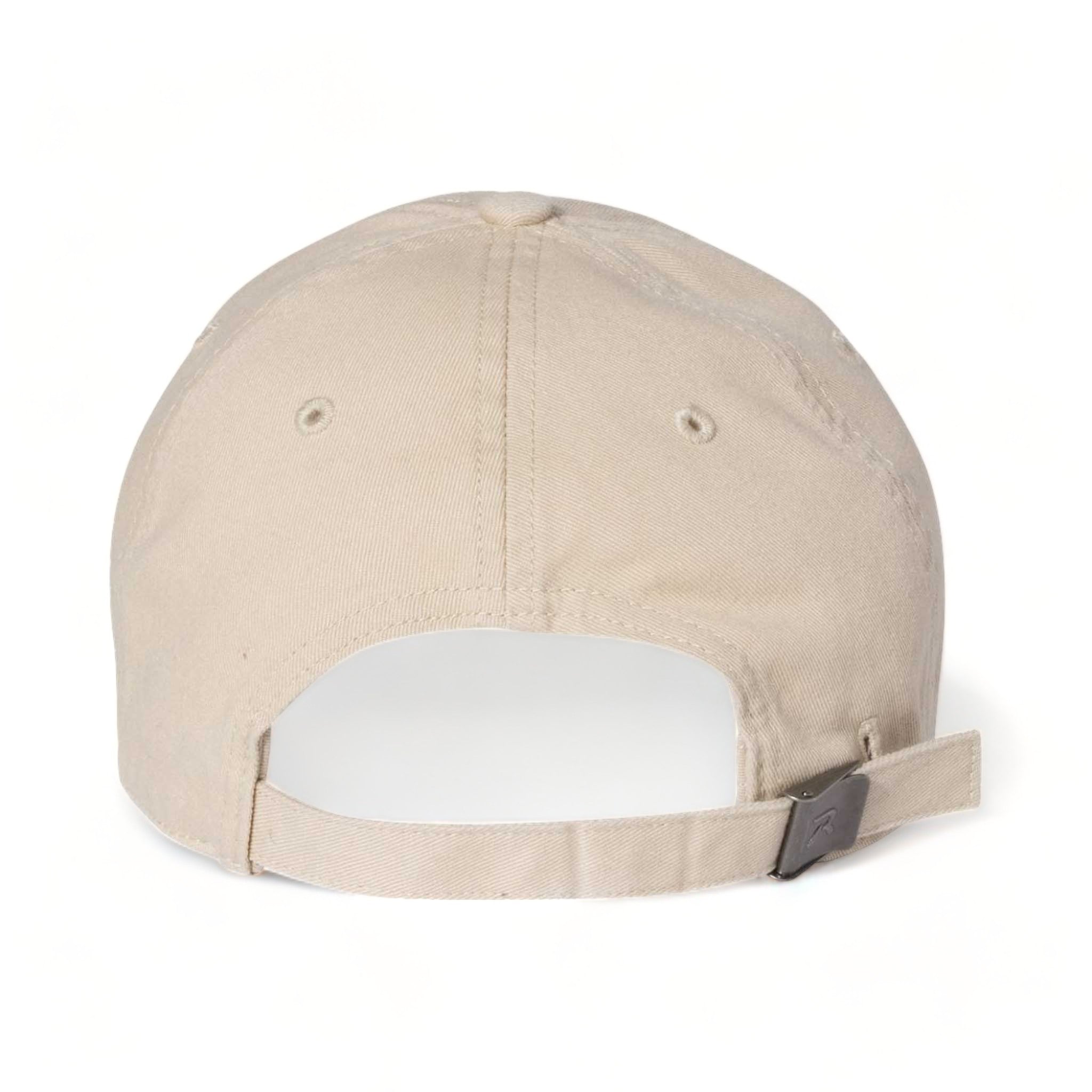 Back view of Richardson 320 custom hat in stone