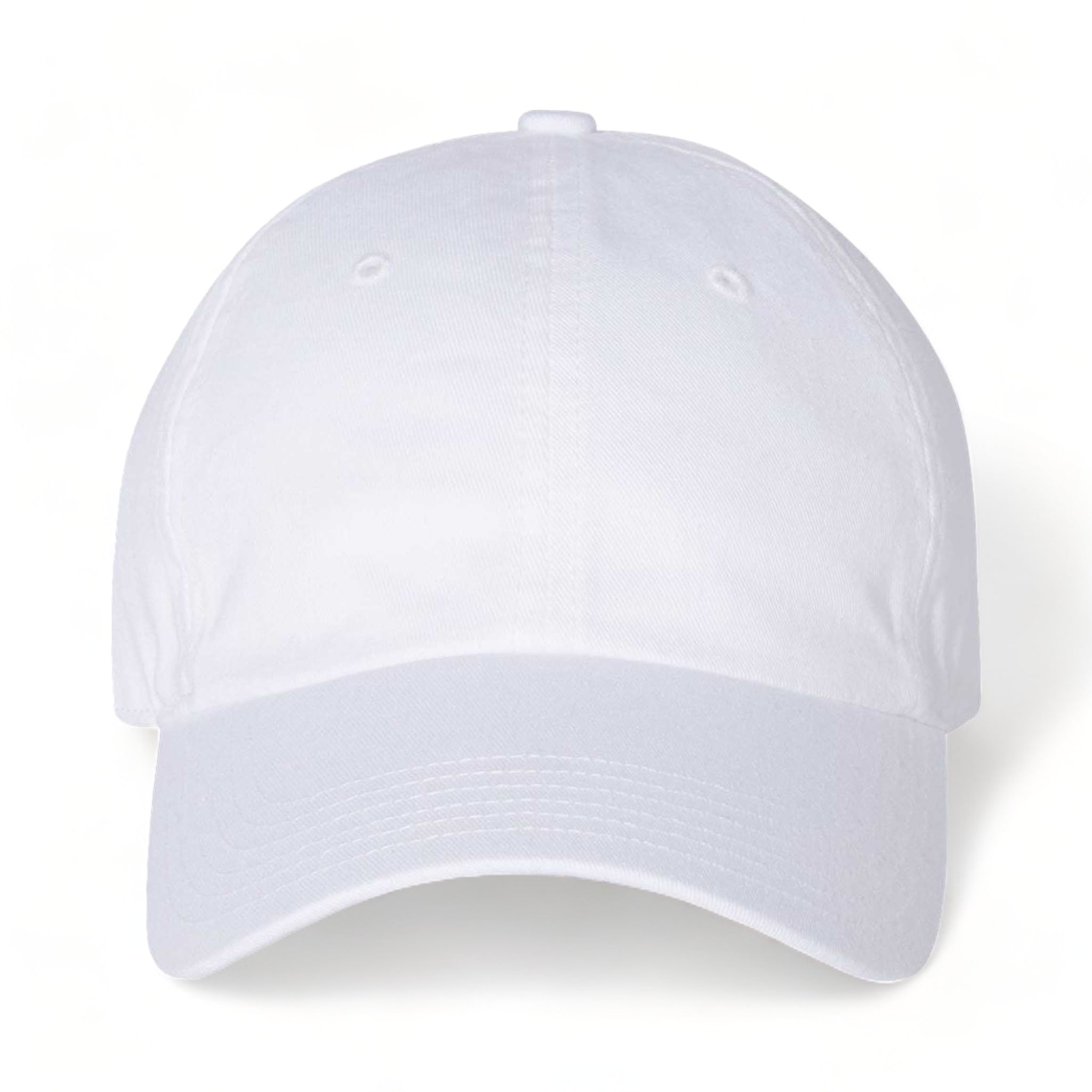 Front view of Richardson 320 custom hat in white