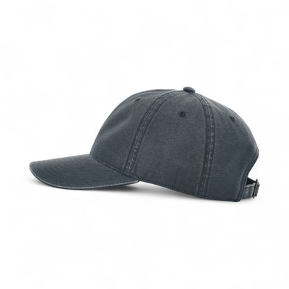Left side view of Richardson 324RE custom hat in navy