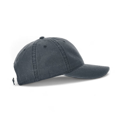 Right side view of Richardson 324RE custom hat in navy