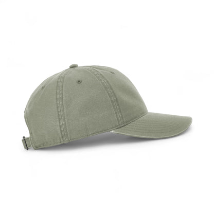 Right side view of Richardson 324RE custom hat in olive green