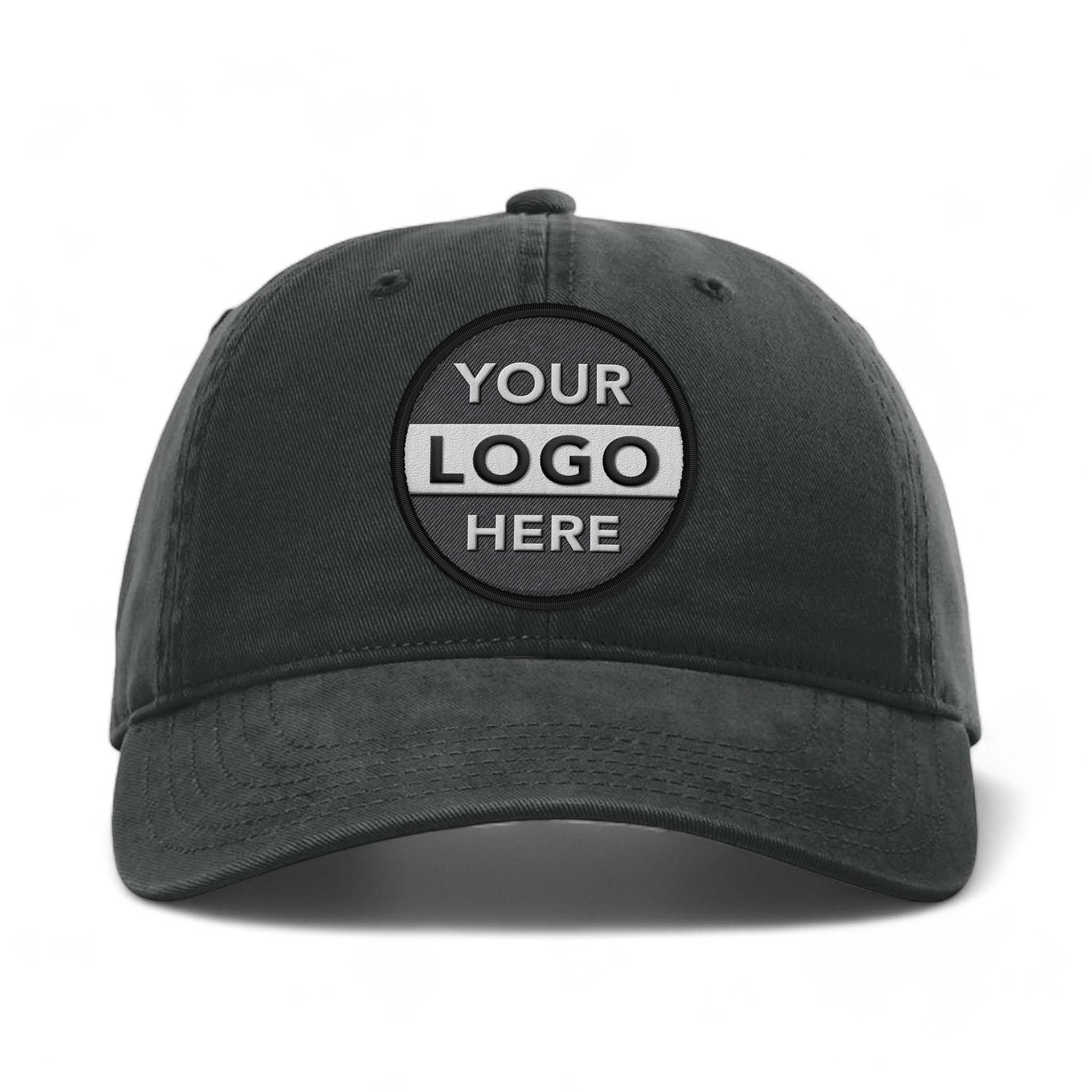 Richardson 326 custom embroidered patch hat in army green