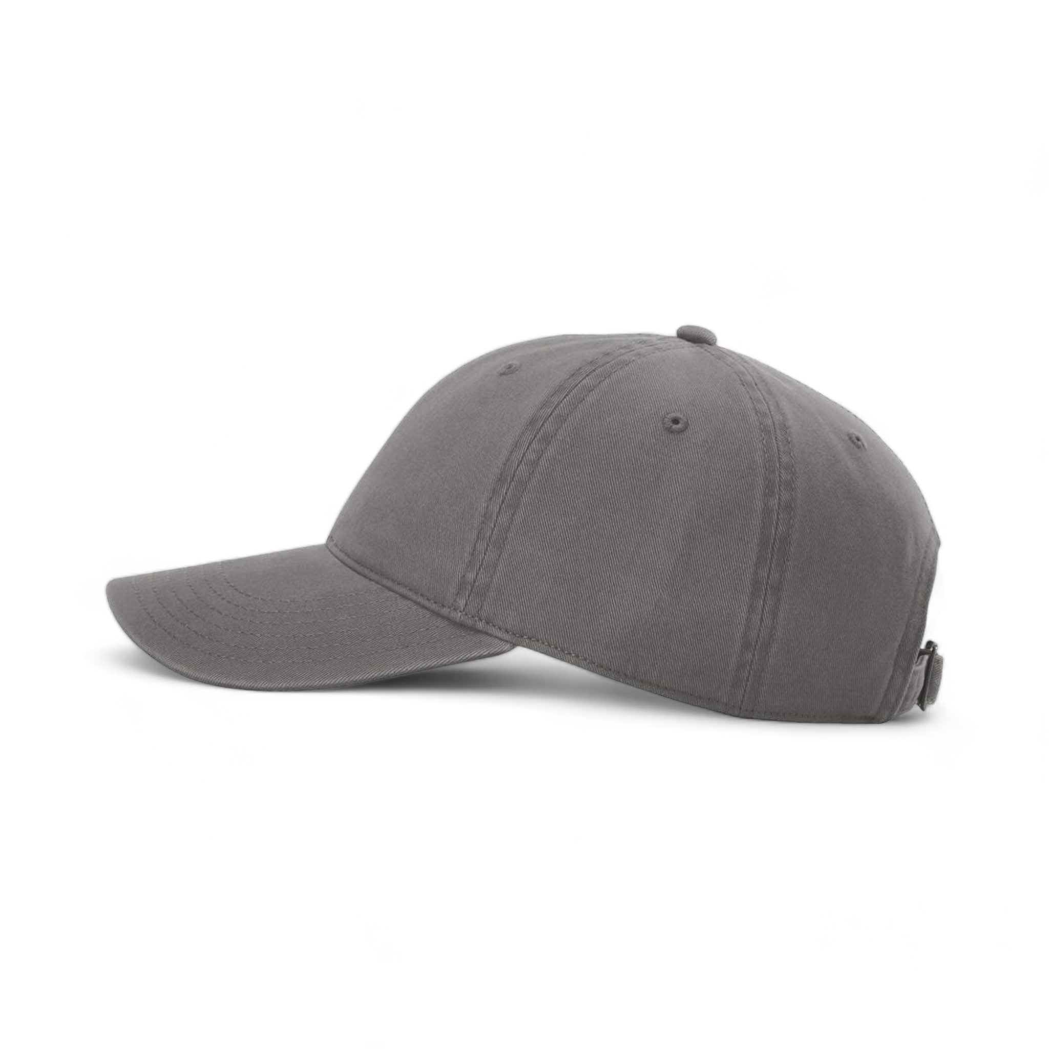Side view of Richardson 326 custom hat in charcoal