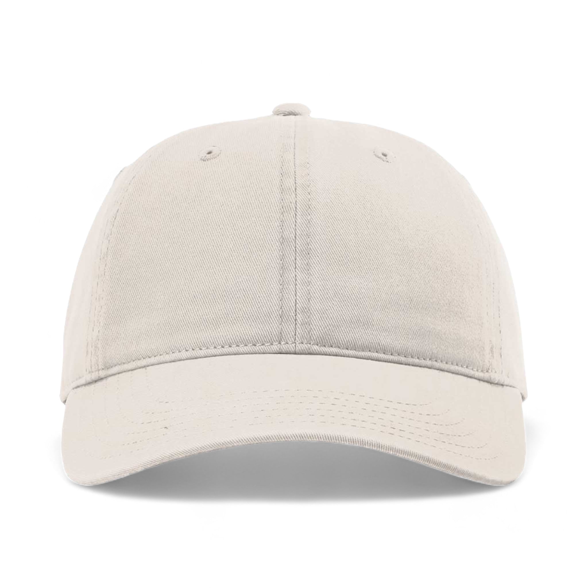 Front view of Richardson 326 custom hat in stone
