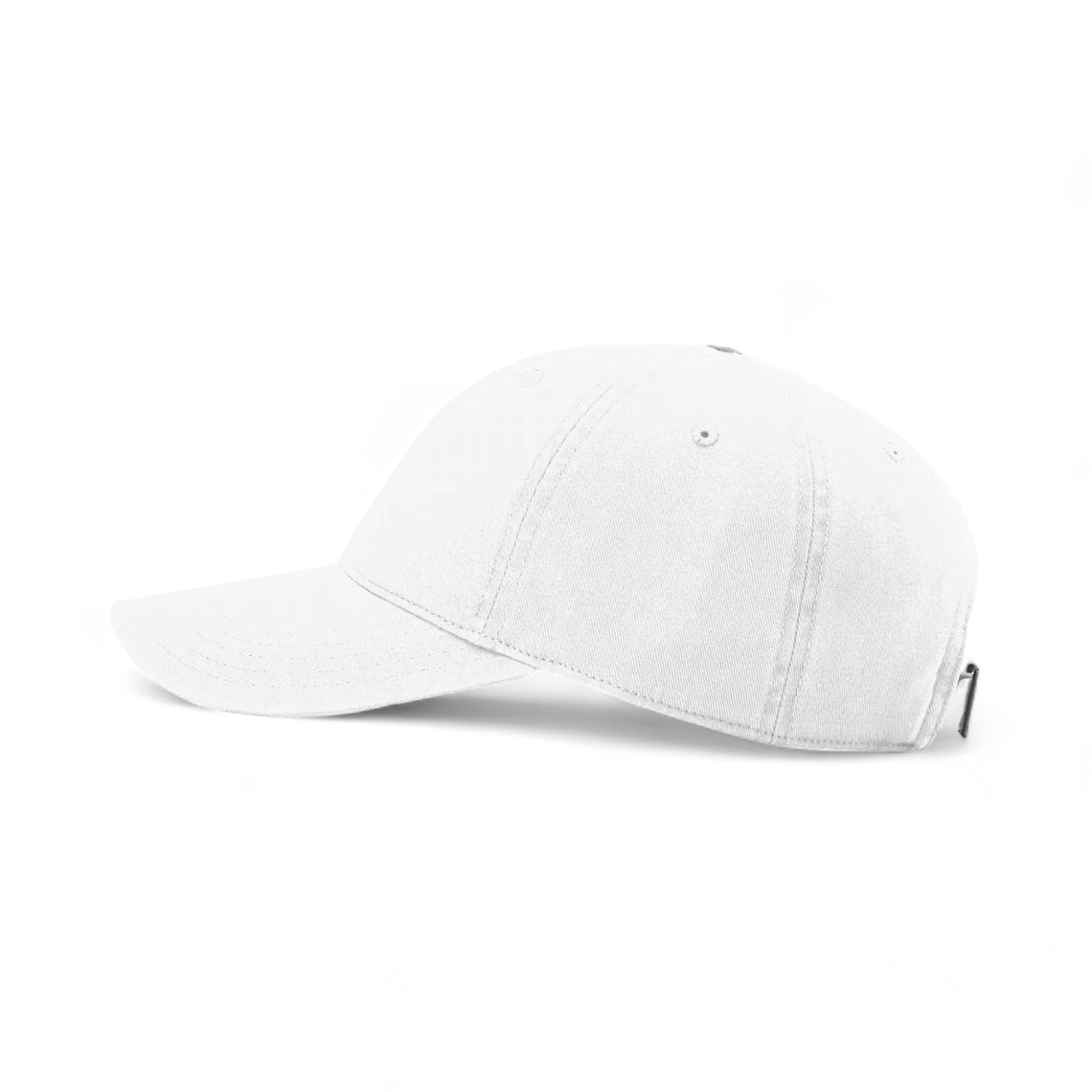 Side view of Richardson 326 custom hat in white