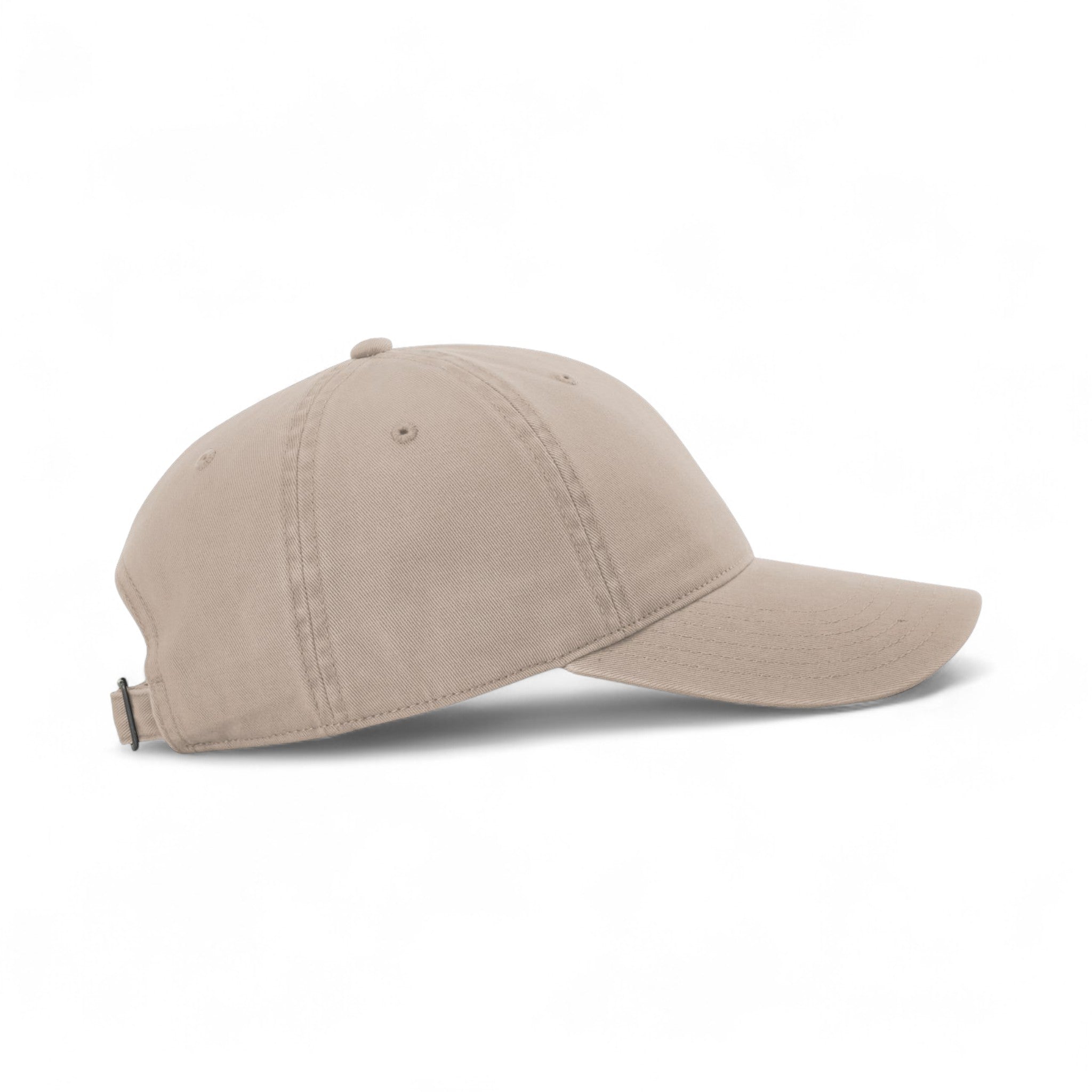 Right side view of Richardson 326 custom hat in dark khaki
