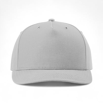Front view of Richardson 336 custom hat in grey