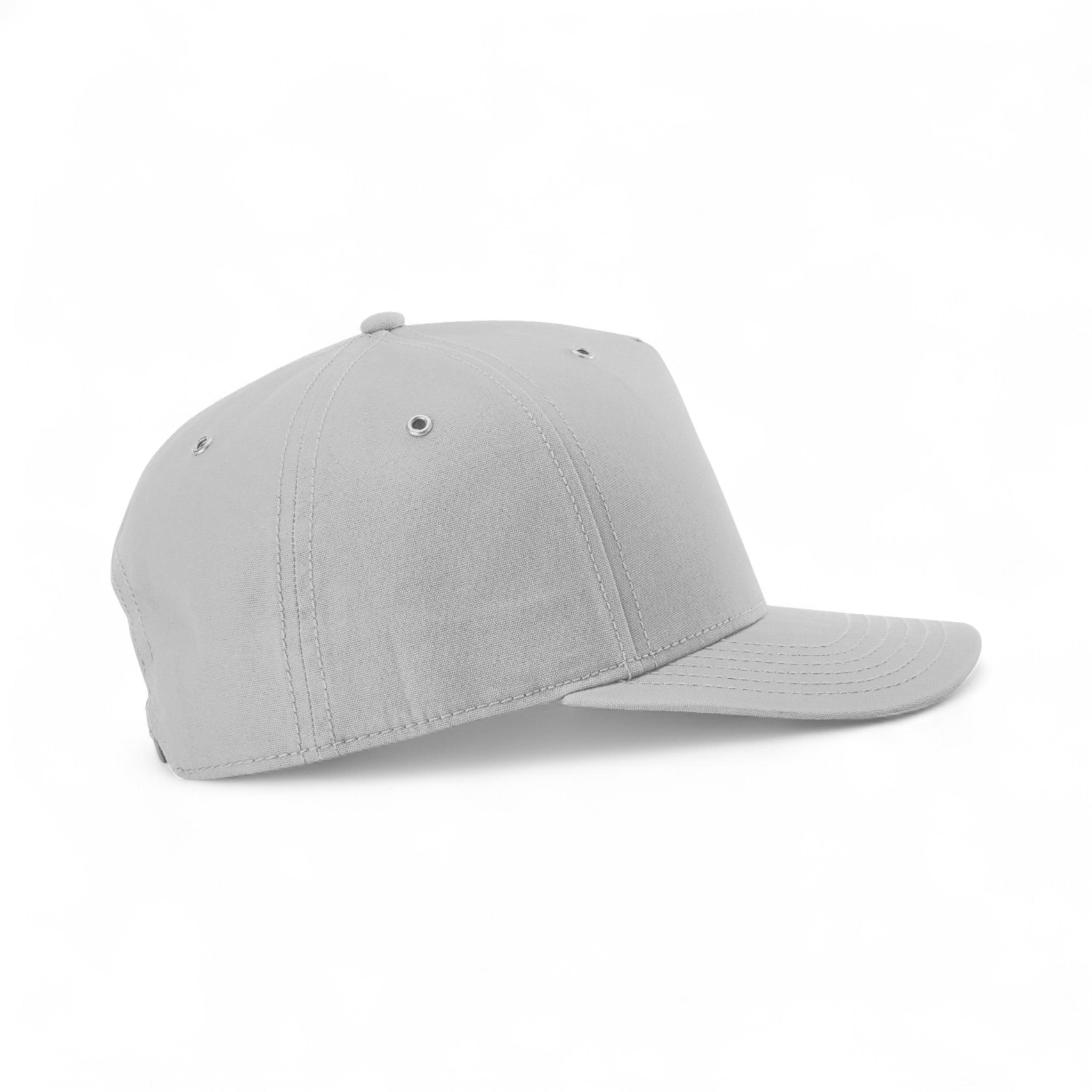Right side view of Richardson 336 custom hat in grey