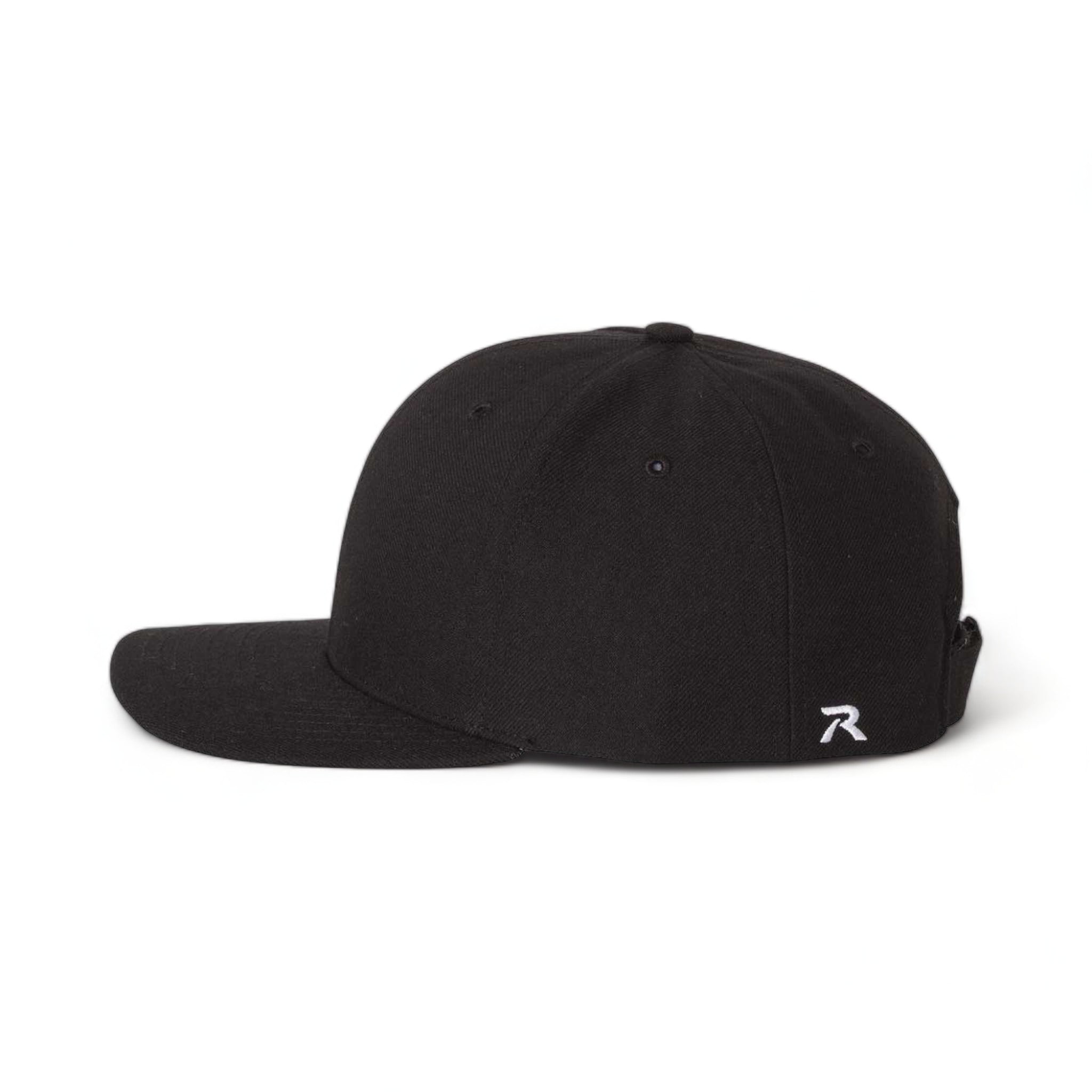 Side view of Richardson 514 custom hat in black