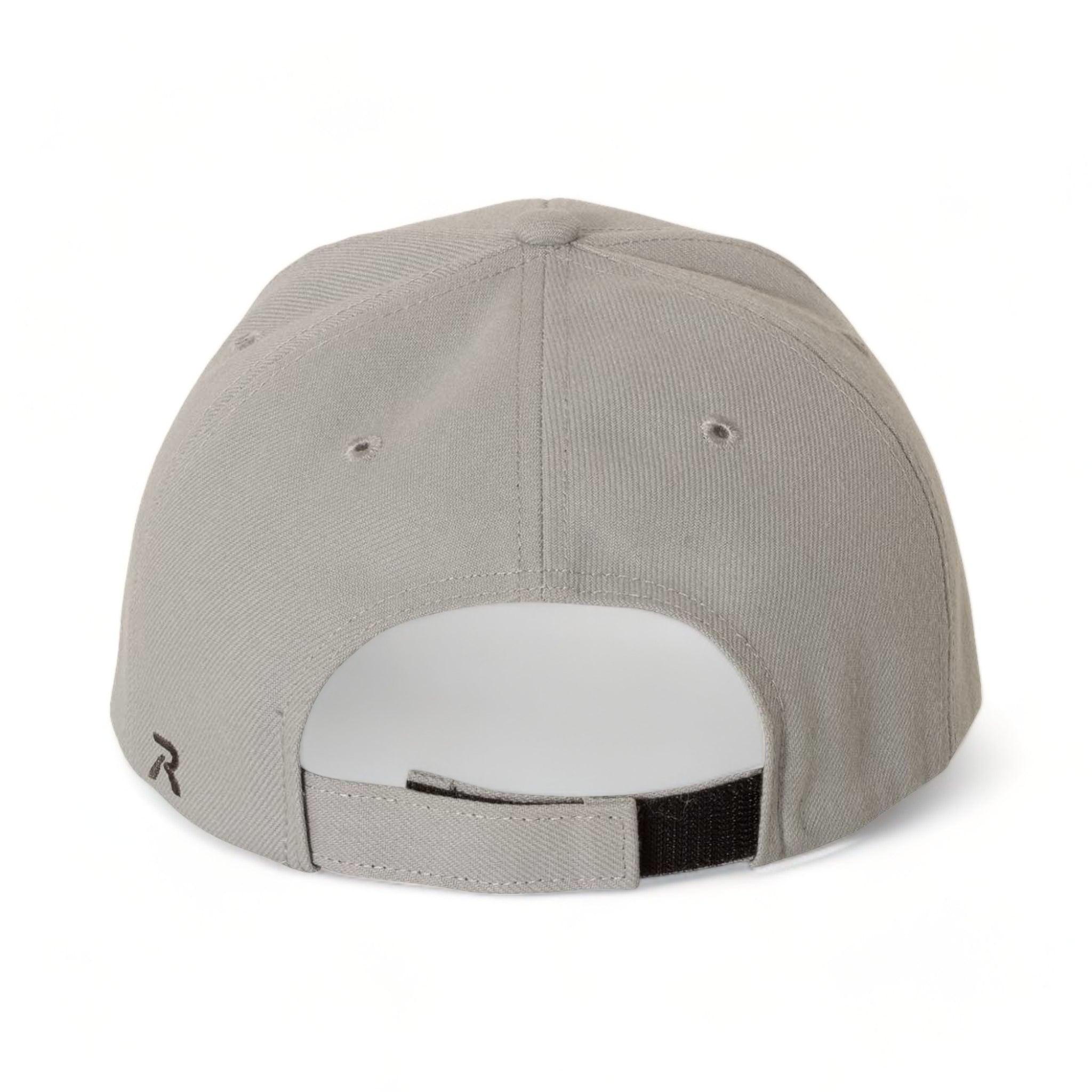 Back view of Richardson 514 custom hat in grey