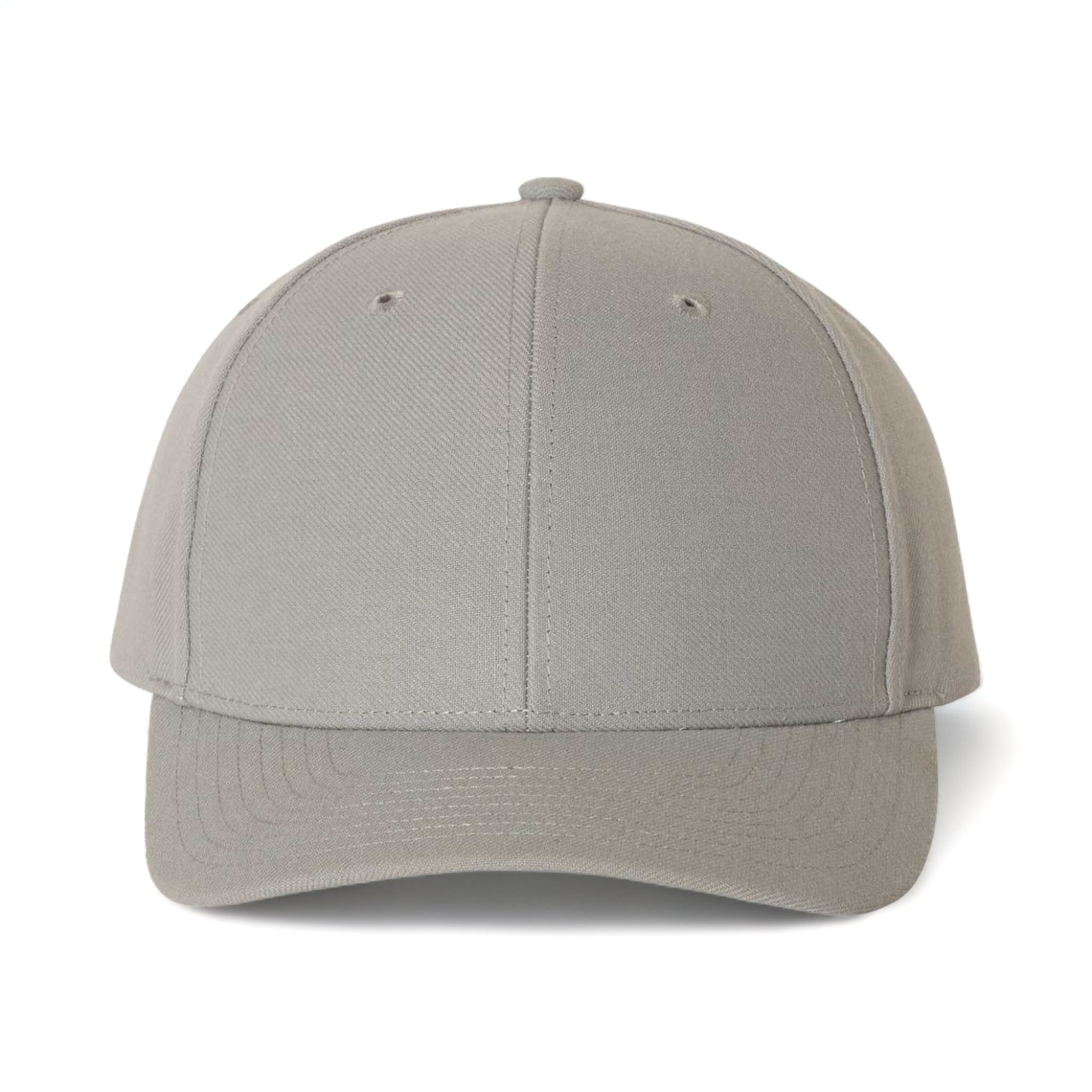 Front view of Richardson 514 custom hat in grey