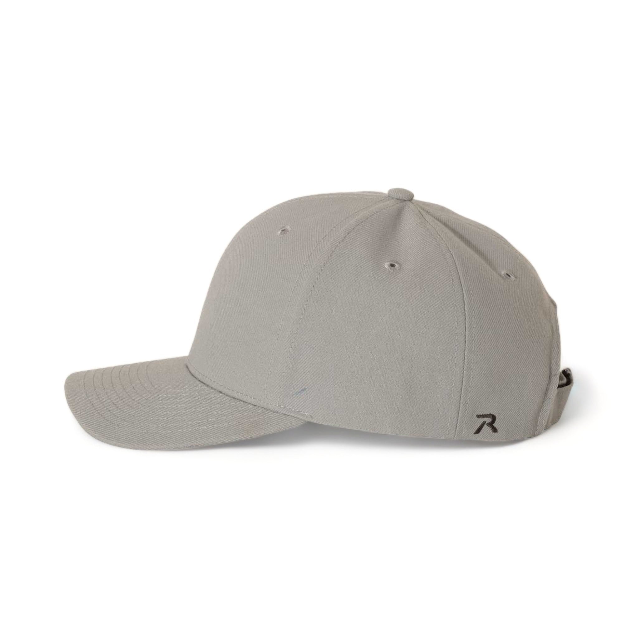 Side view of Richardson 514 custom hat in grey