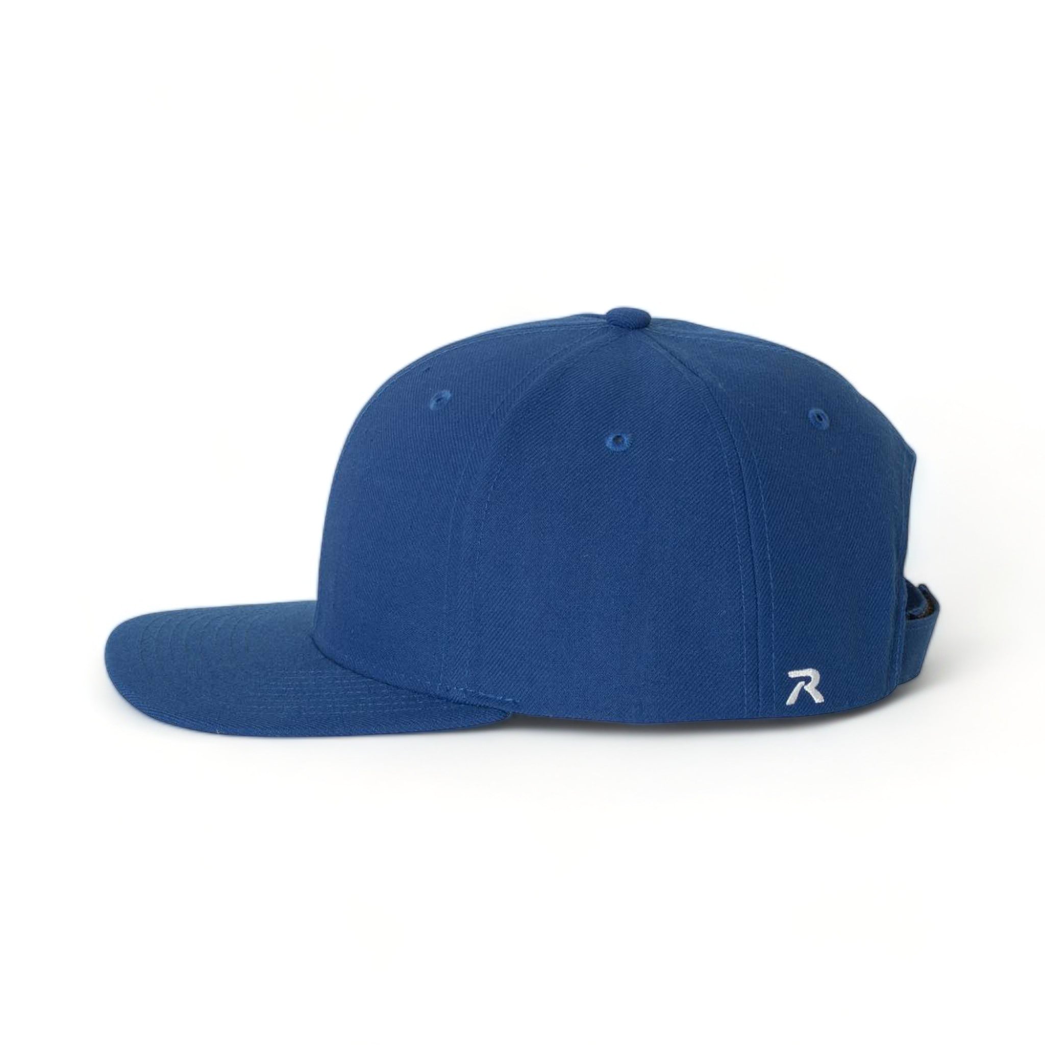 Side view of Richardson 514 custom hat in royal