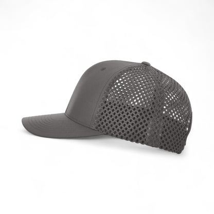Left side view of Richardson 835 custom hat in charcoal