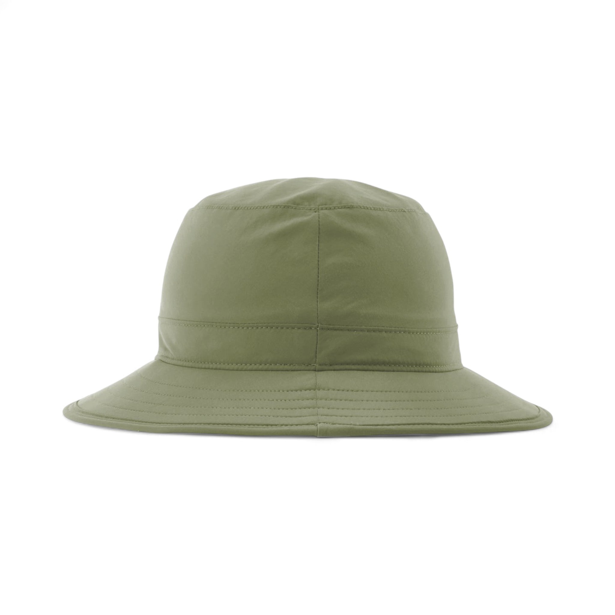 Back view of Richardson 909 custom hat in moss green