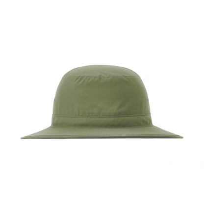 Front view of Richardson 909 custom hat in moss green