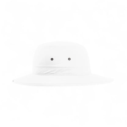 Right side view of Richardson 909 custom hat in white