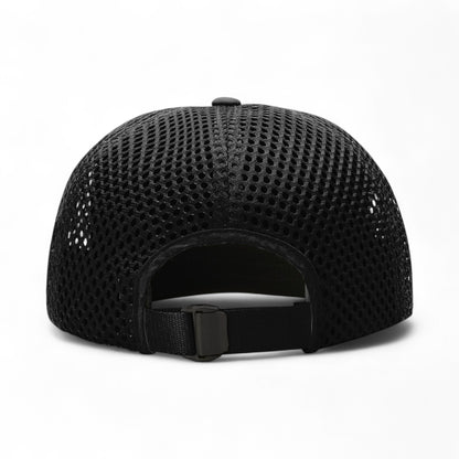 Back view of Richardson 935 custom hat in black