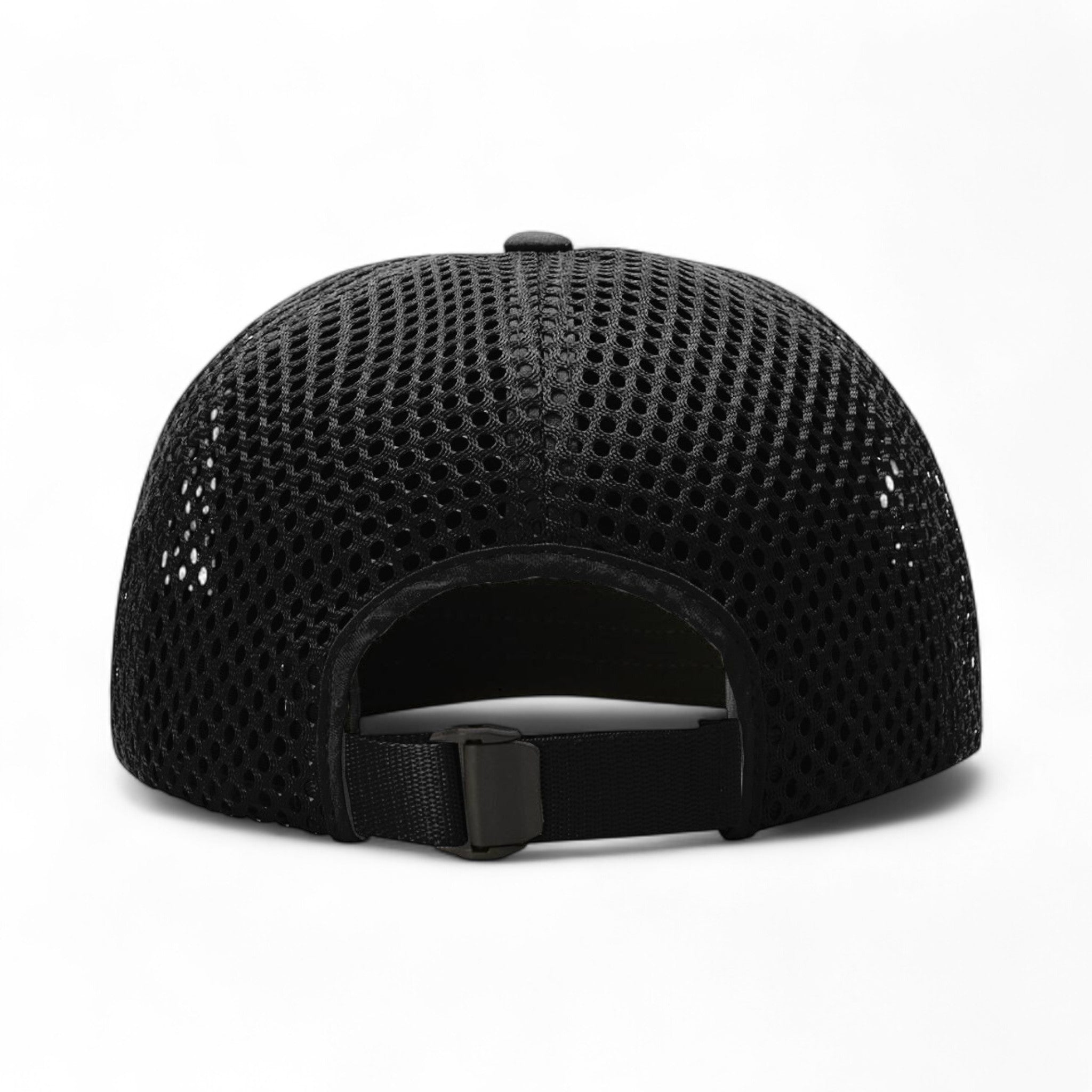 Back view of Richardson 935 custom hat in black