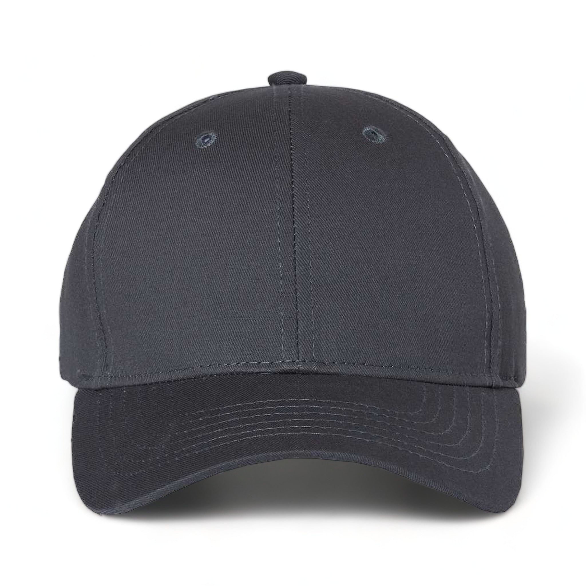 Front view of Sportsman 2260 custom hat in dark grey