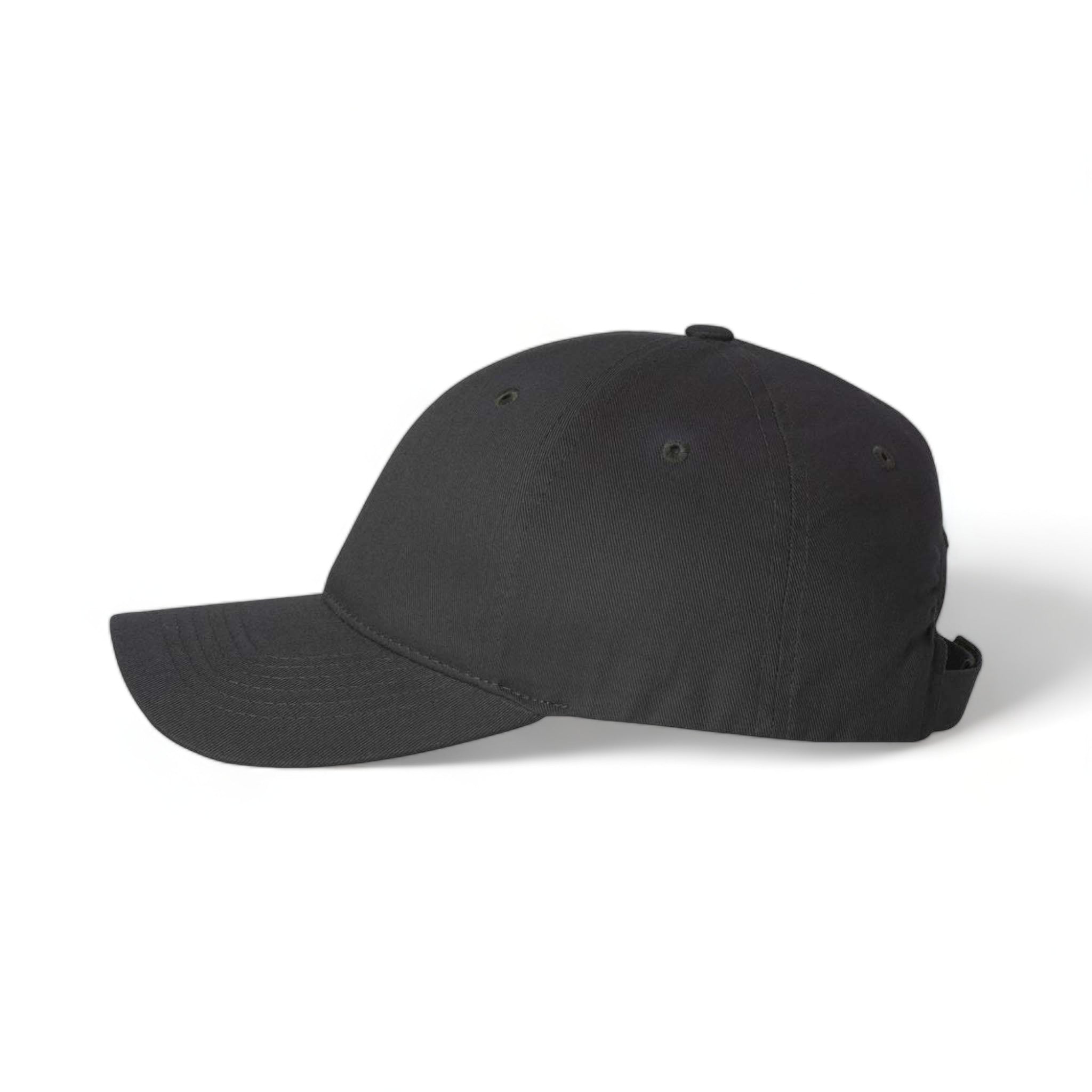 Side view of Sportsman 2260 custom hat in dark grey
