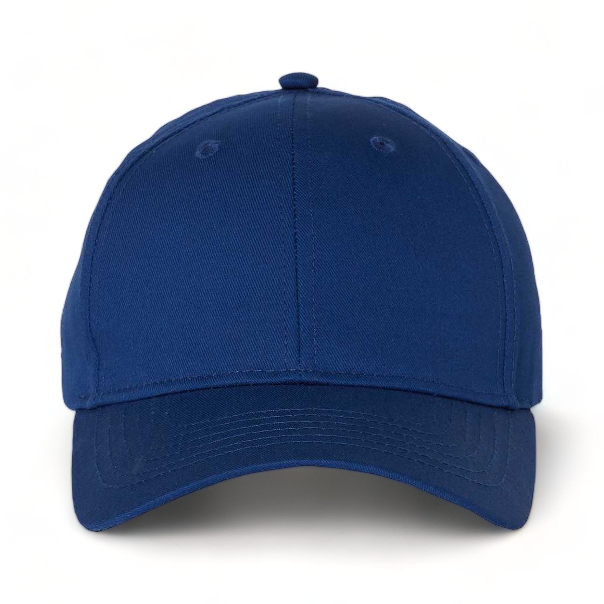 Front view of Sportsman 2260 custom hat in royal blue