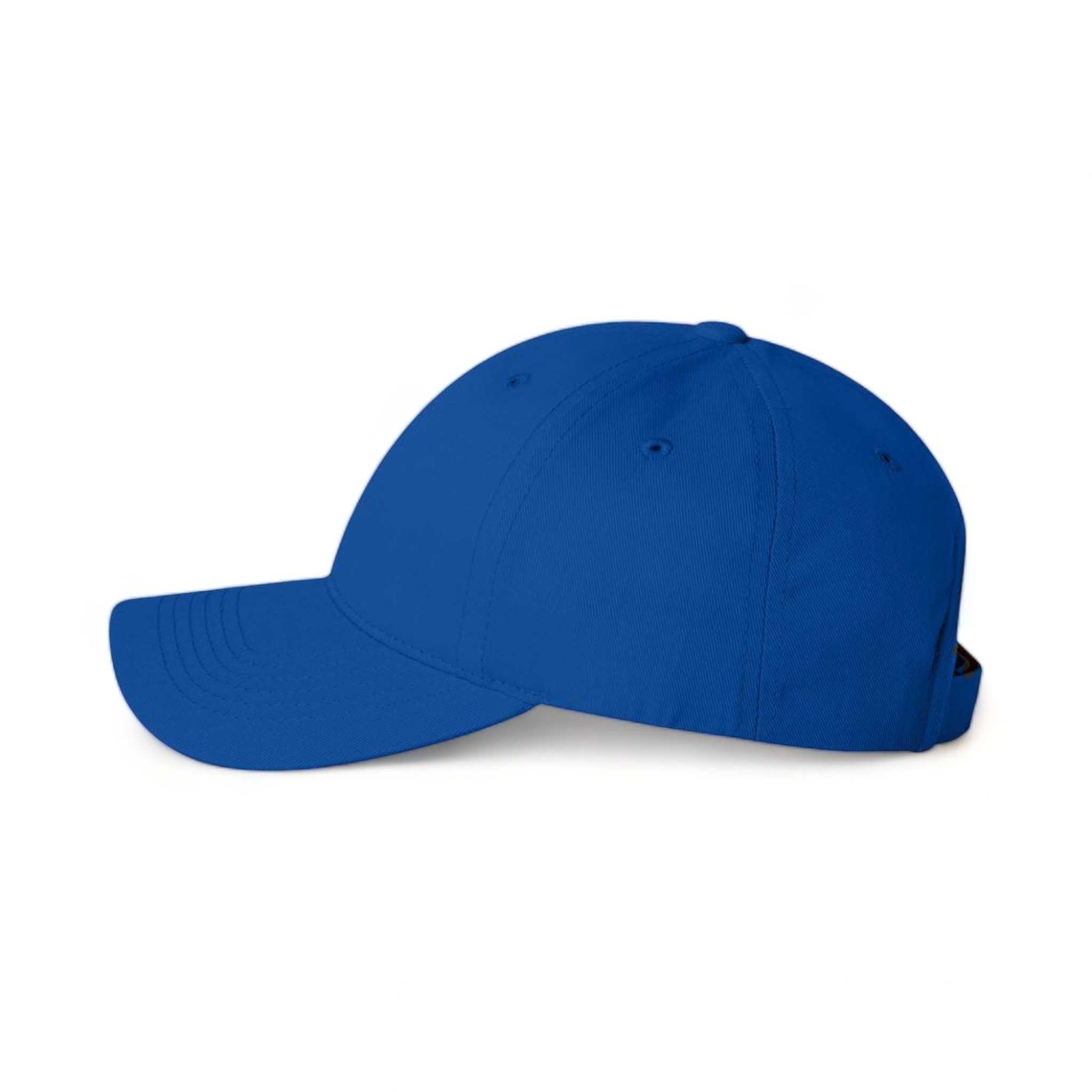 Side view of Sportsman 2260 custom hat in royal blue