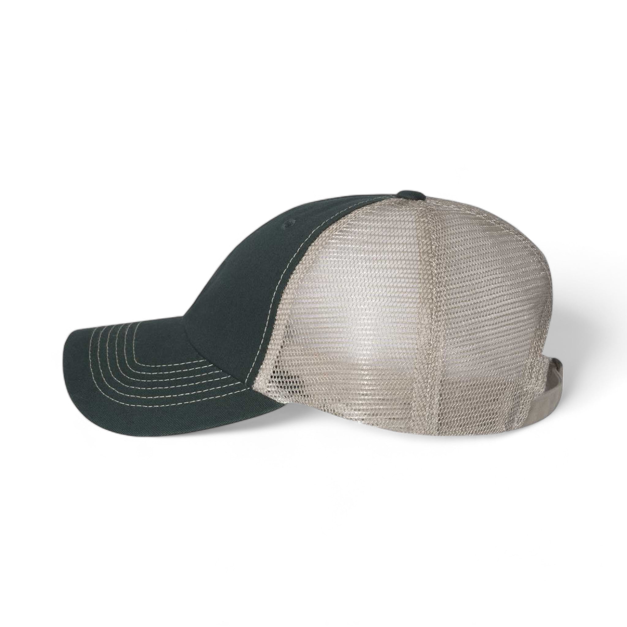 Side view of Sportsman 3100 custom hat in forest and khaki