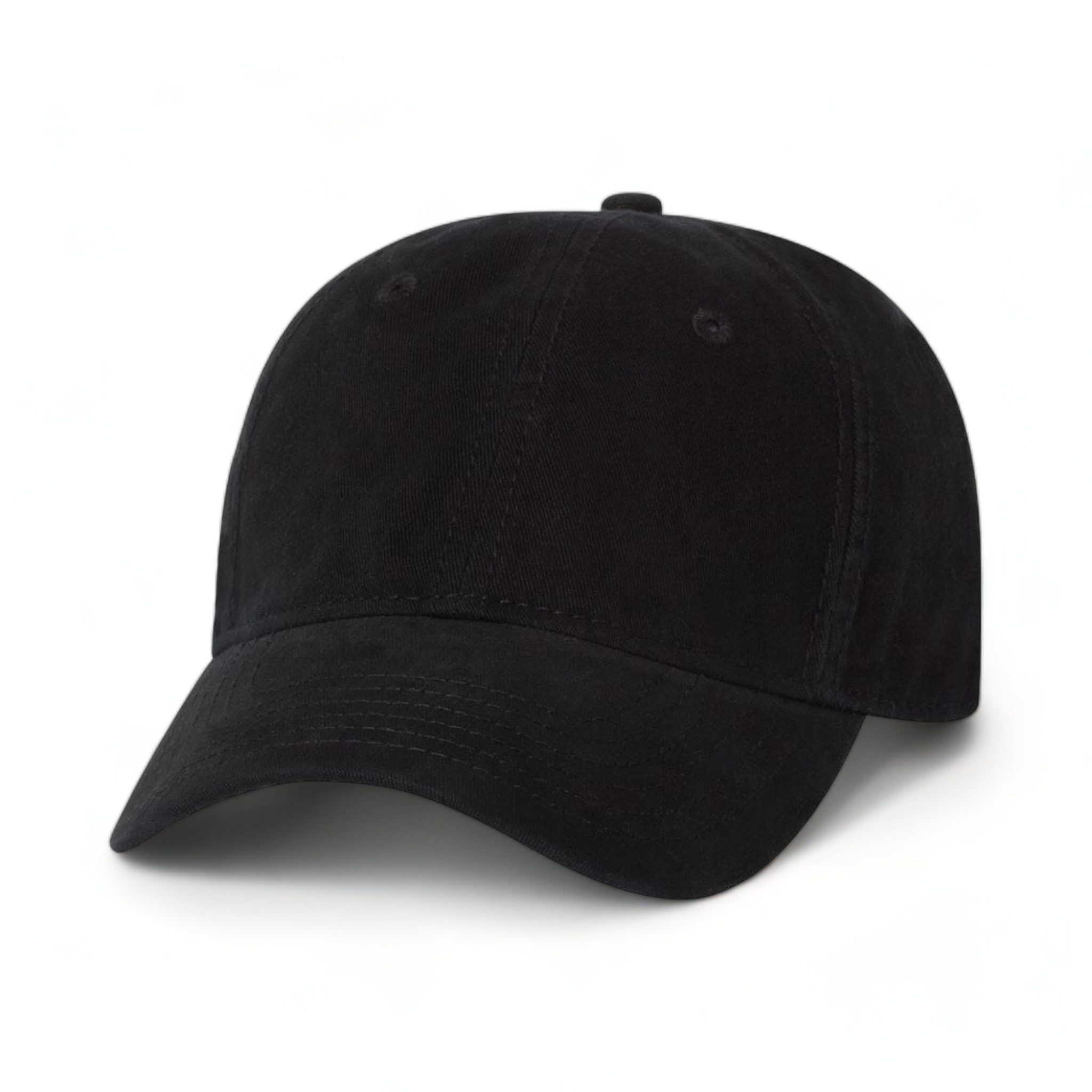 Front view of Sportsman AH35 custom hat in black