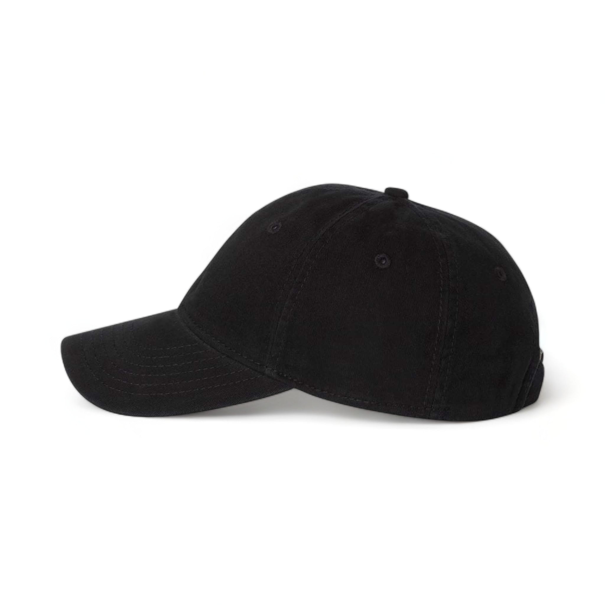 Side view of Sportsman AH35 custom hat in black