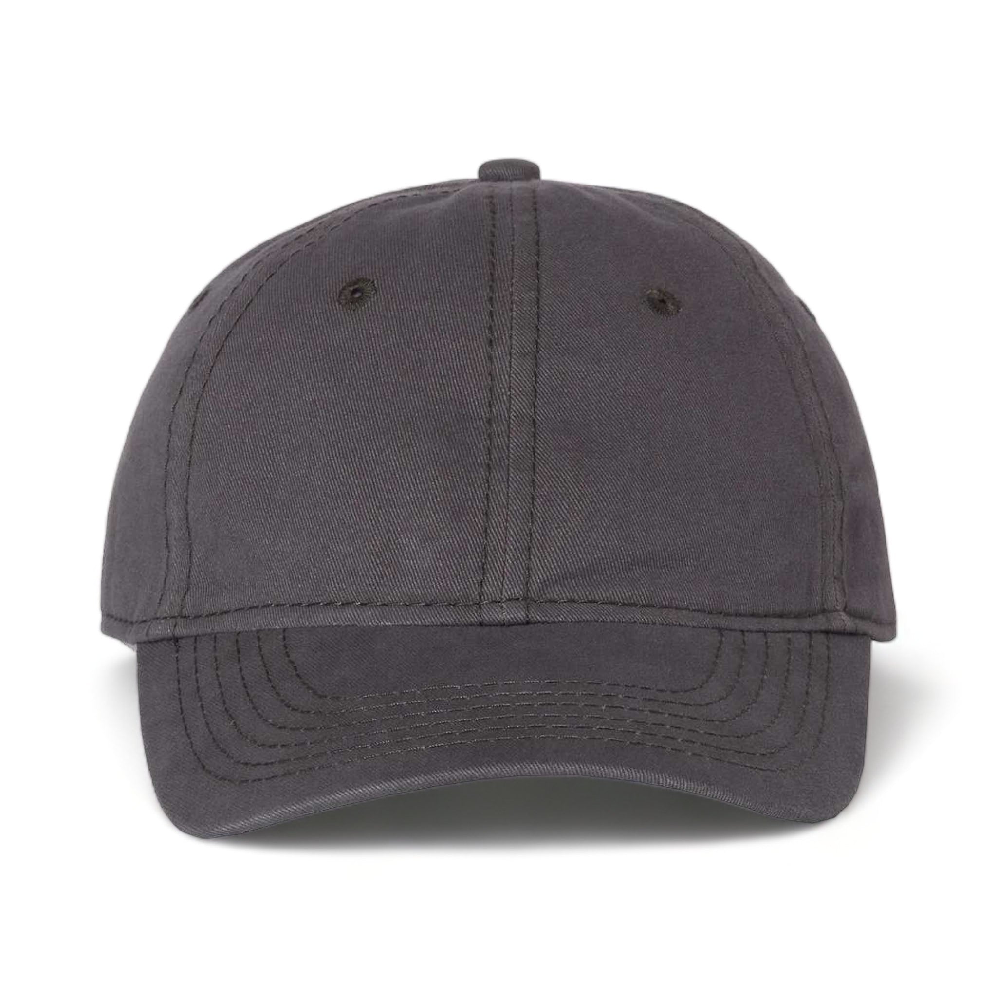 Front view of Sportsman AH35 custom hat in charcoal