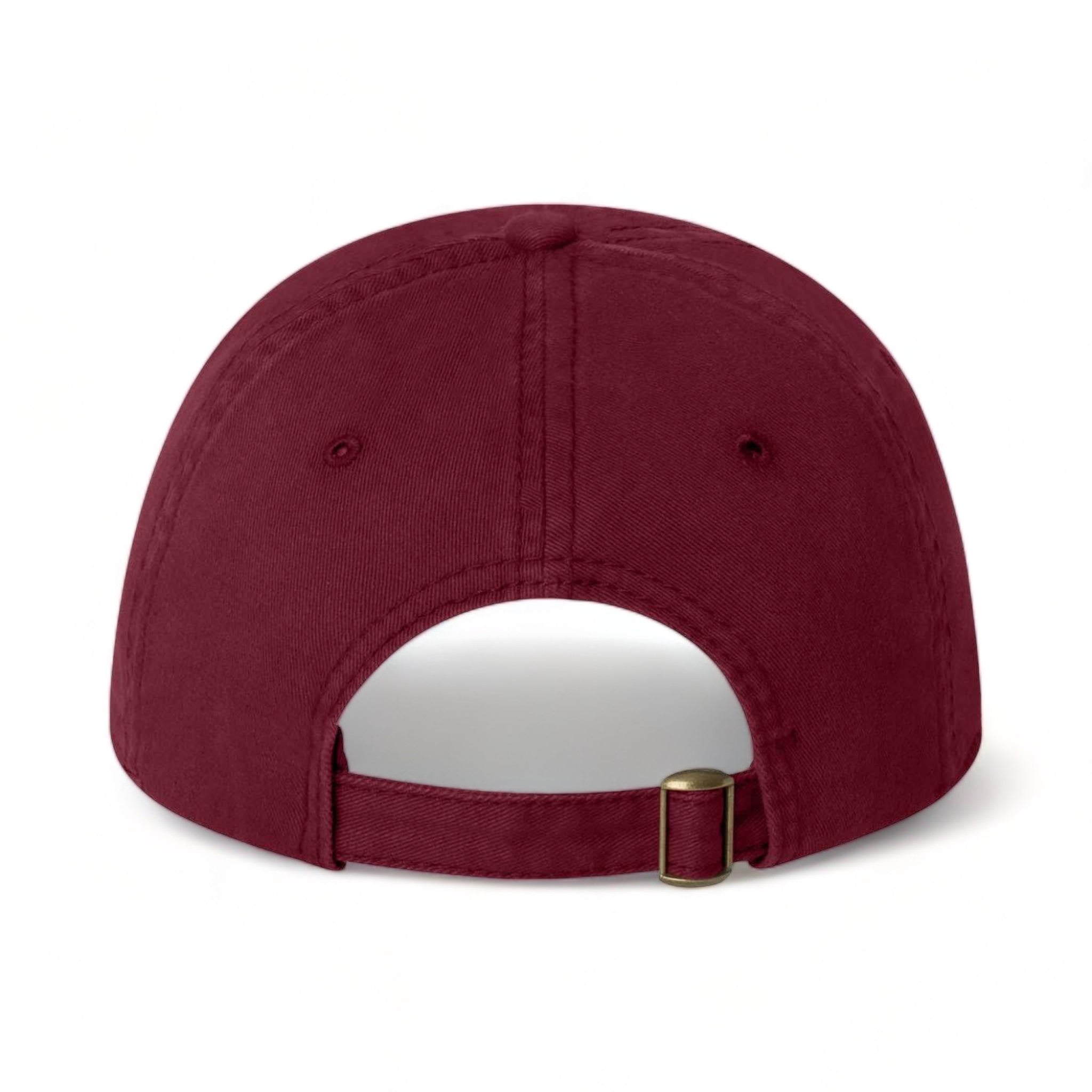 Back view of Sportsman AH35 custom hat in maroon