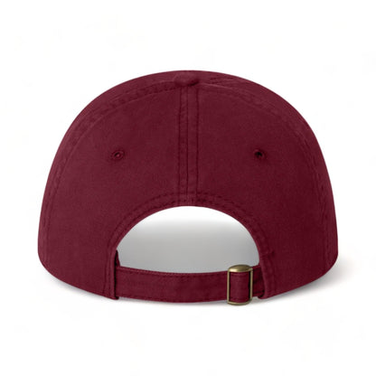 Back view of Sportsman AH35 custom hat in maroon