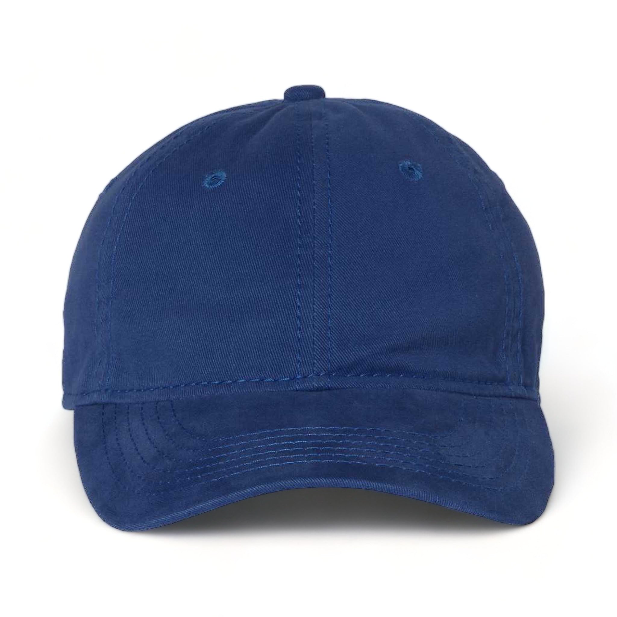 Front view of Sportsman AH35 custom hat in royal blue