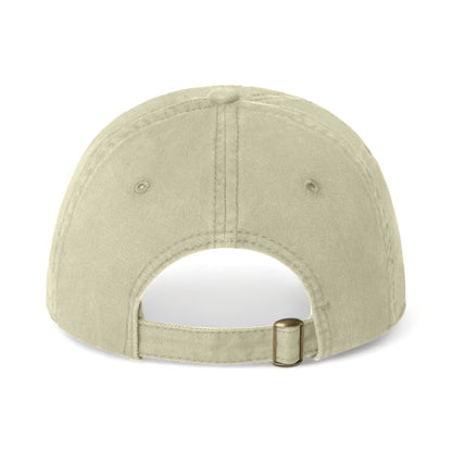 Back view of Sportsman AH35 custom hat in stone