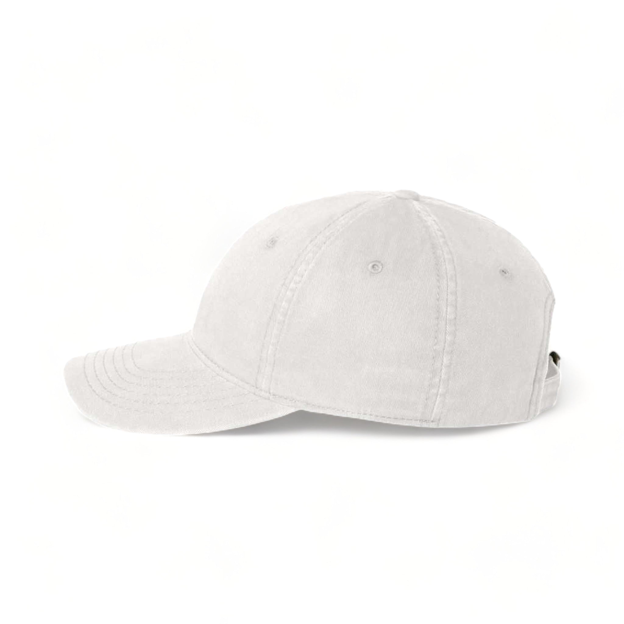 Side view of Sportsman AH35 custom hat in white