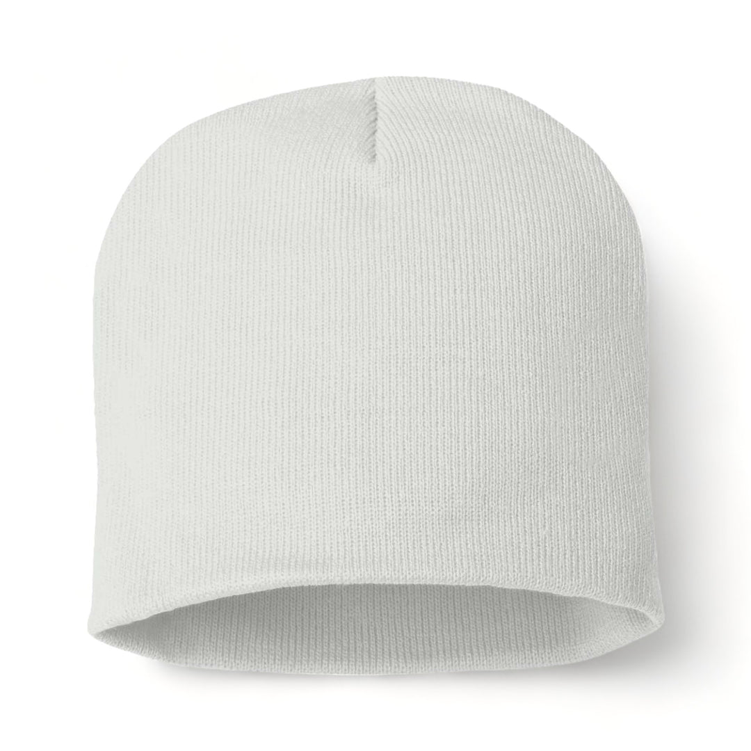 Sportsman SP08 custom beanie in white