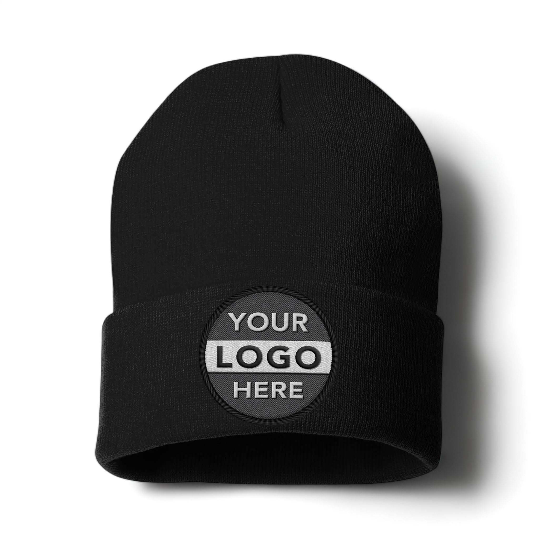 Custom logo beanie hats on sale