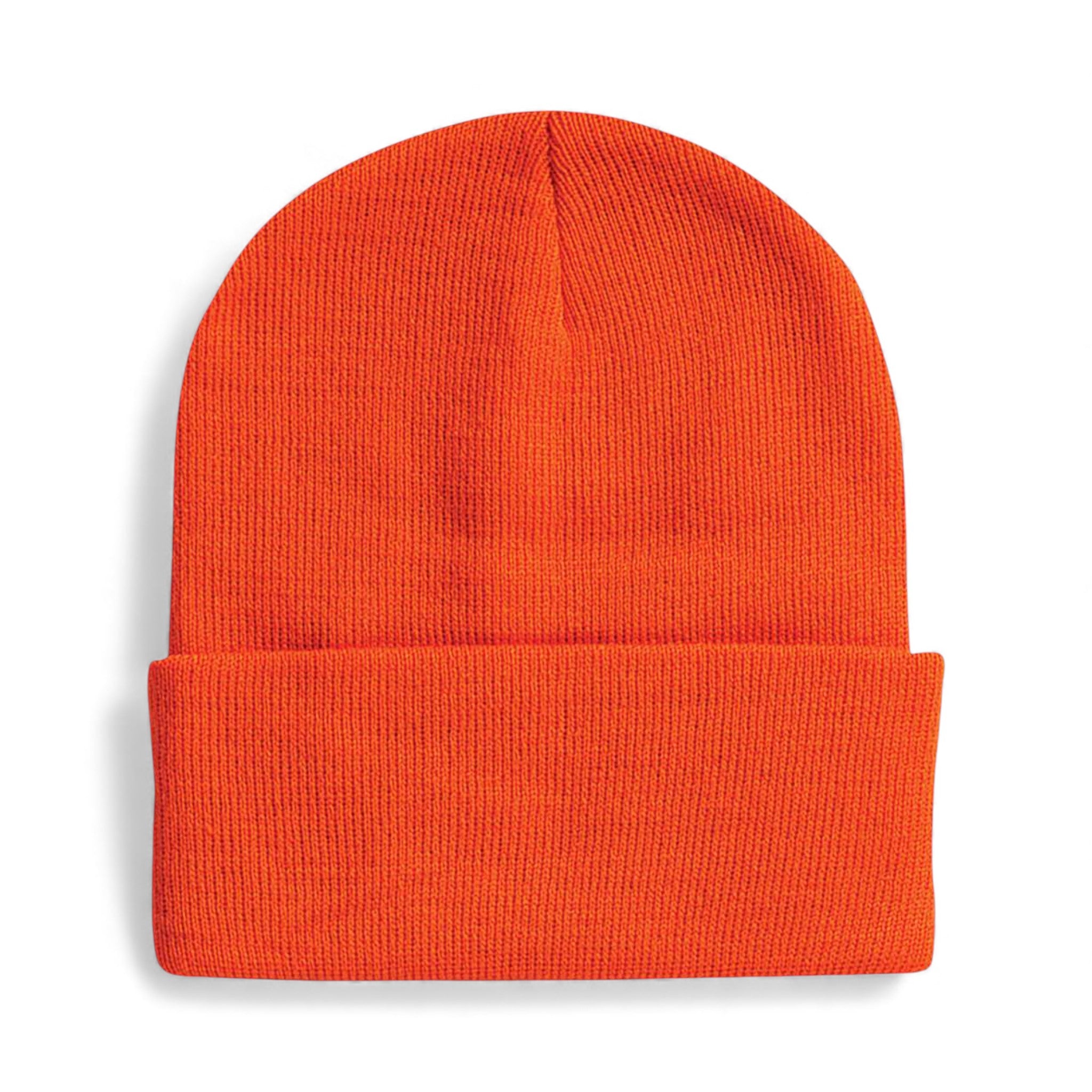 Back view of Sportsman SP12 custom hat in blaze orange
