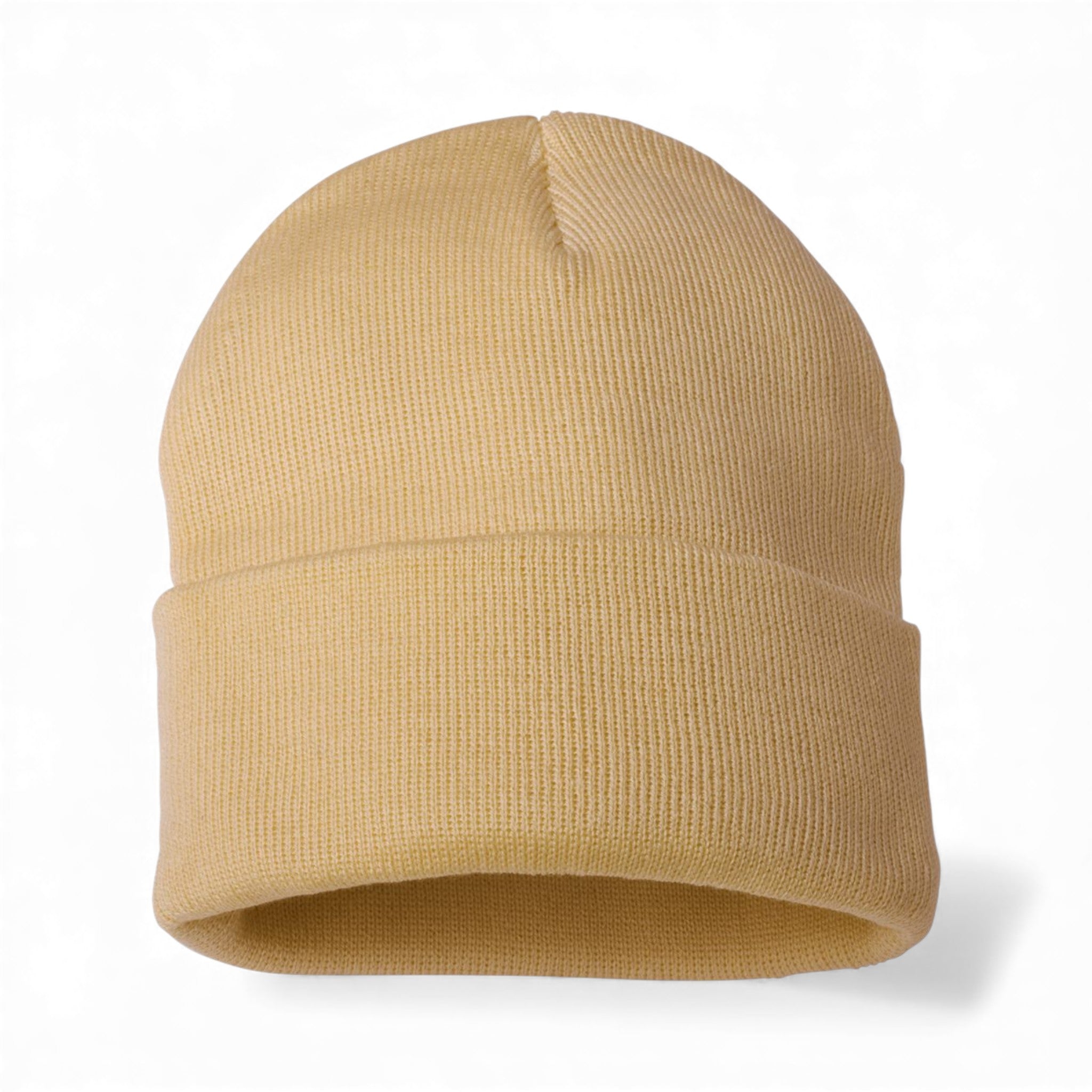 Left side view of Sportsman SP12 custom hat in camel