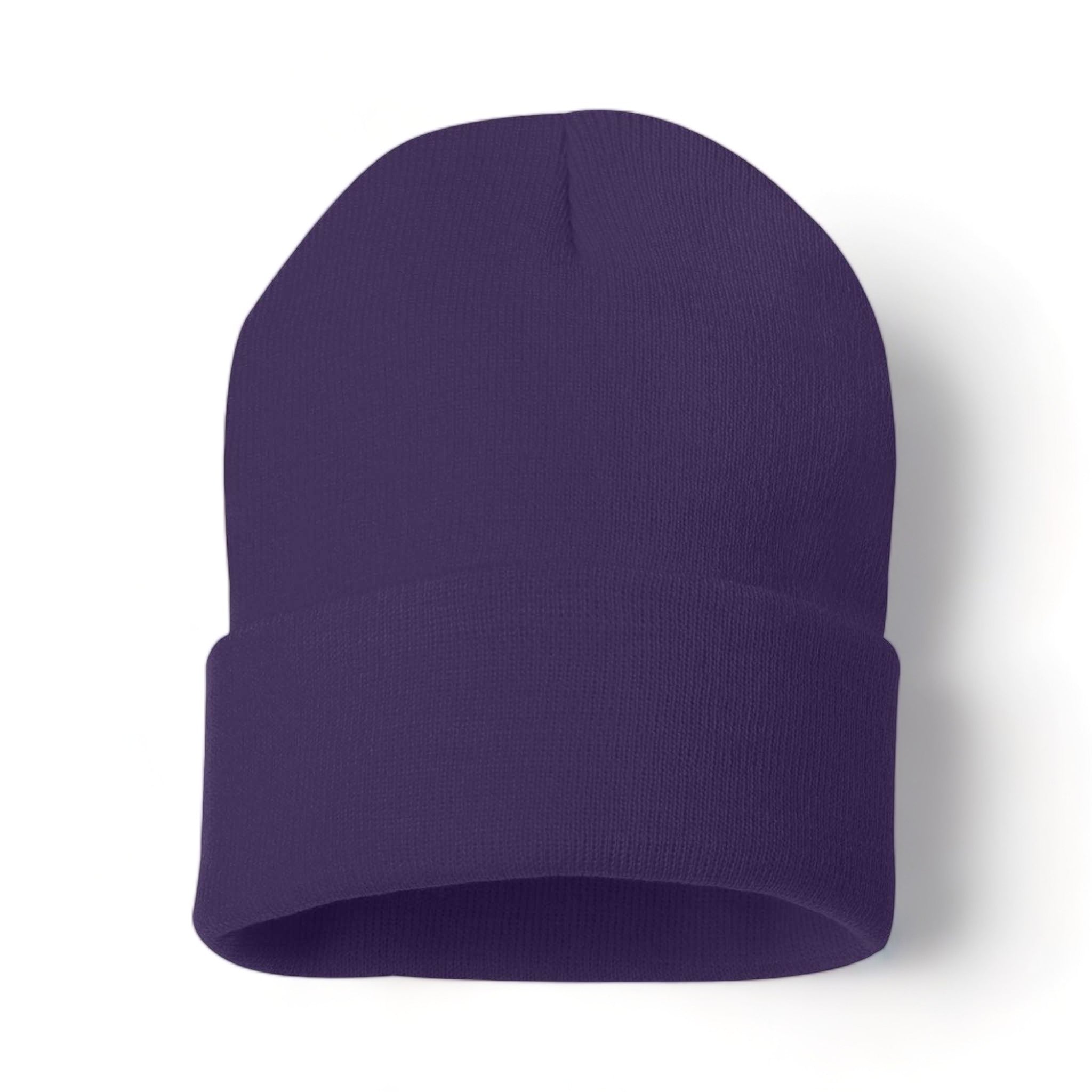 Sportsman SP12 custom beanie in purple