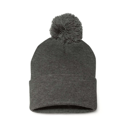 Sportsman SP15 custom beanie in dark heather grey