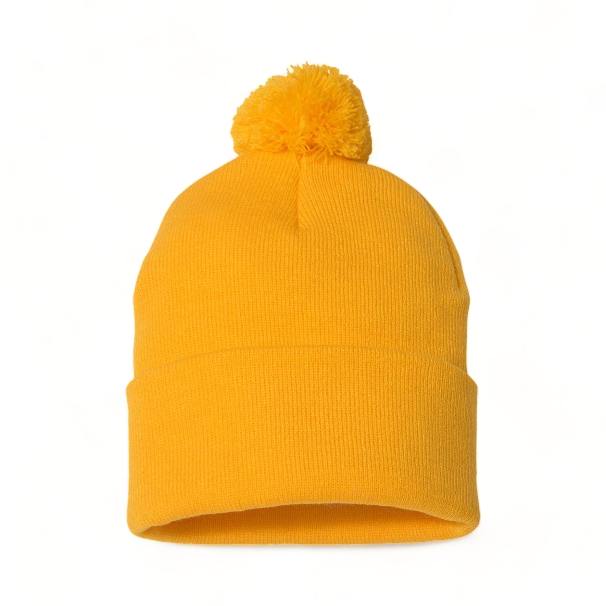 Sportsman SP15 custom beanie in gold