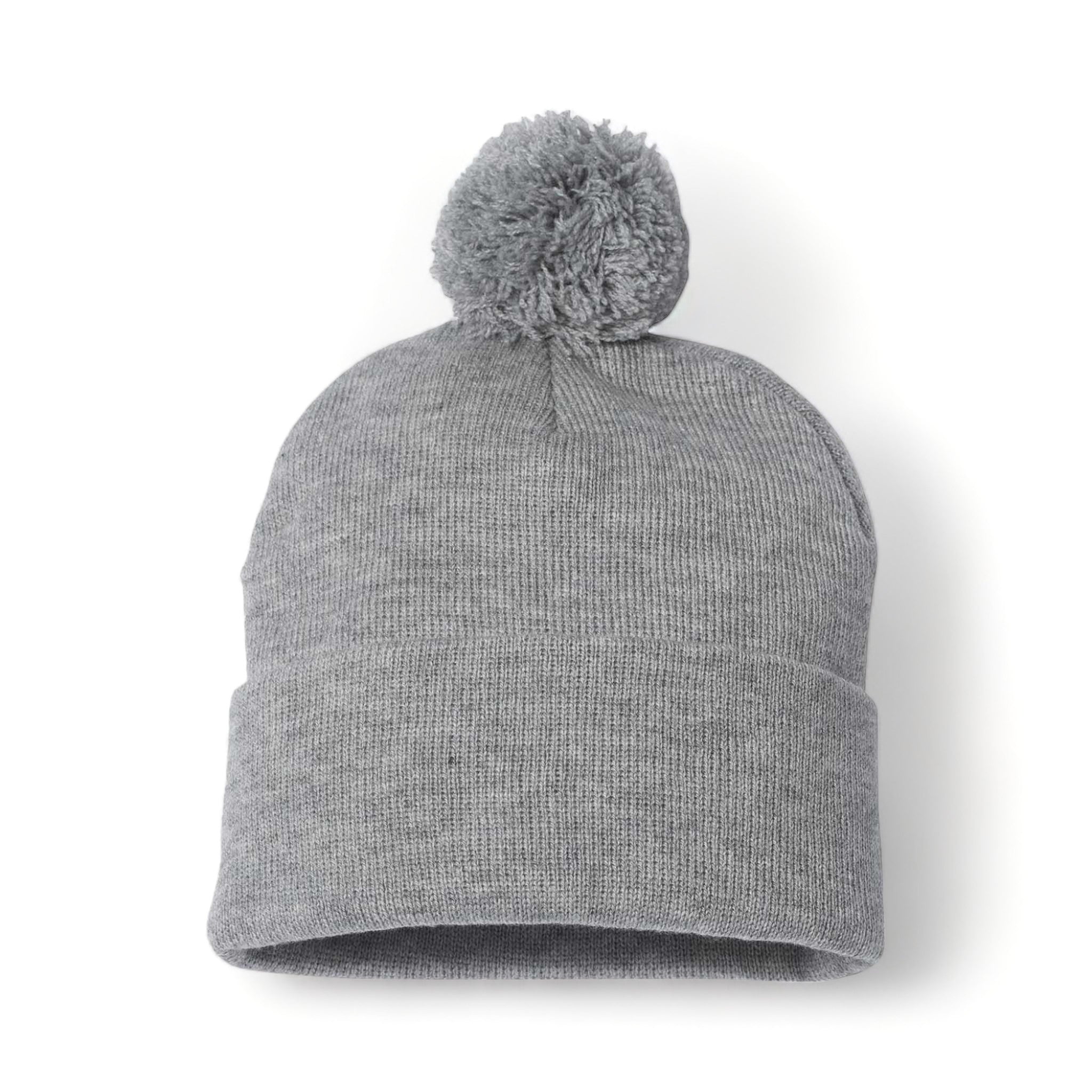 Sportsman SP15 custom beanie in heather grey