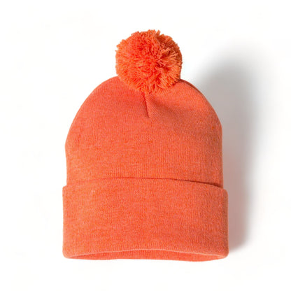 Sportsman SP15 custom beanie in heather orange