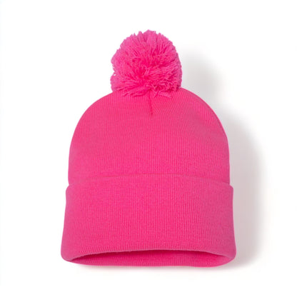 Sportsman SP15 custom beanie in neon pink