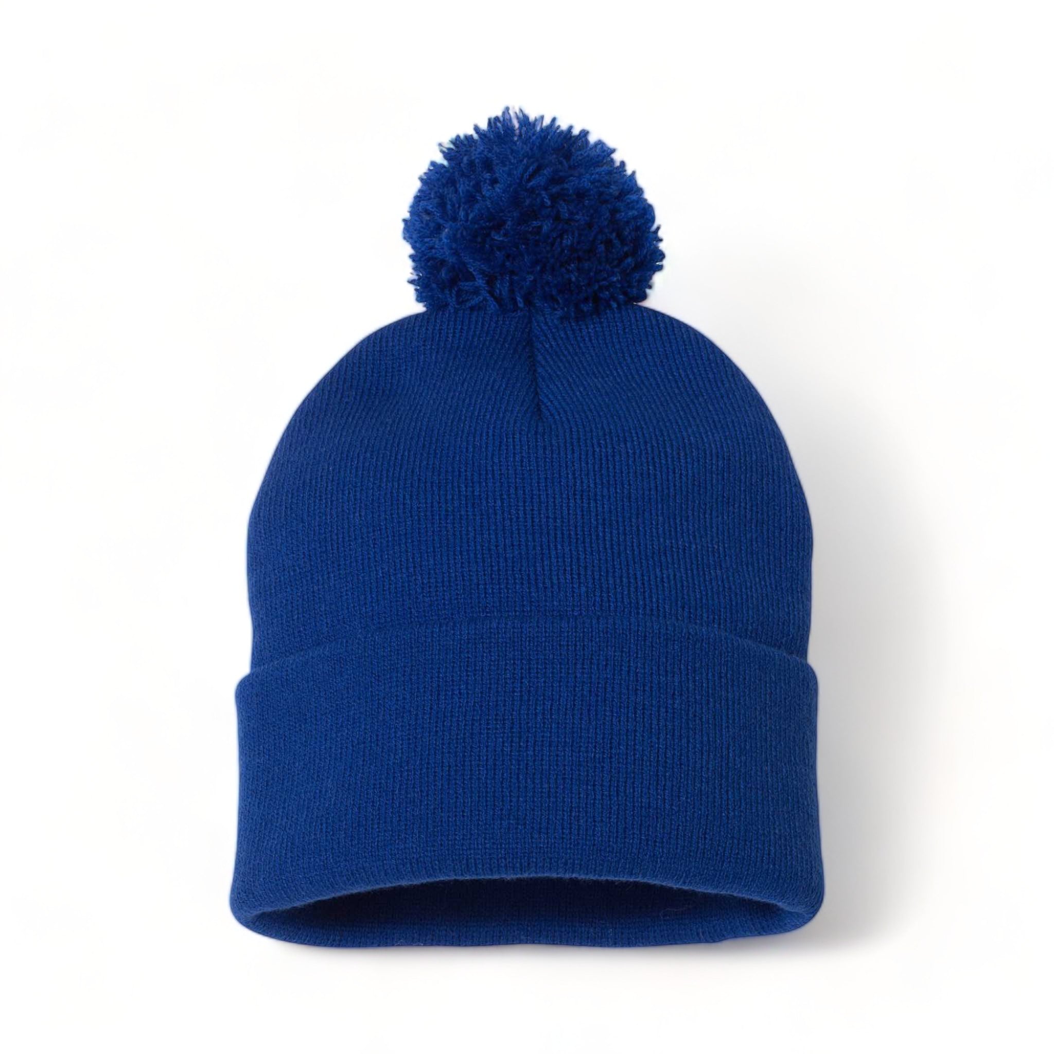 Sportsman SP15 custom beanie in royal blue