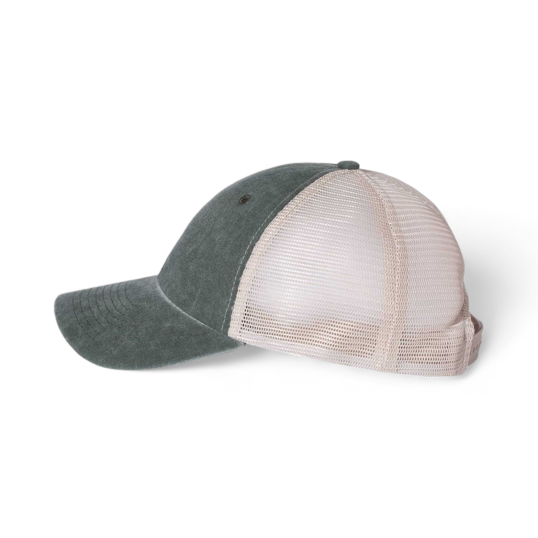 Side view of Sportsman SP510 custom hat in forest and stone