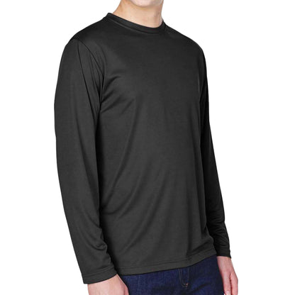 Team 365 TT11L custom long sleeve t-shirt in black, right side view